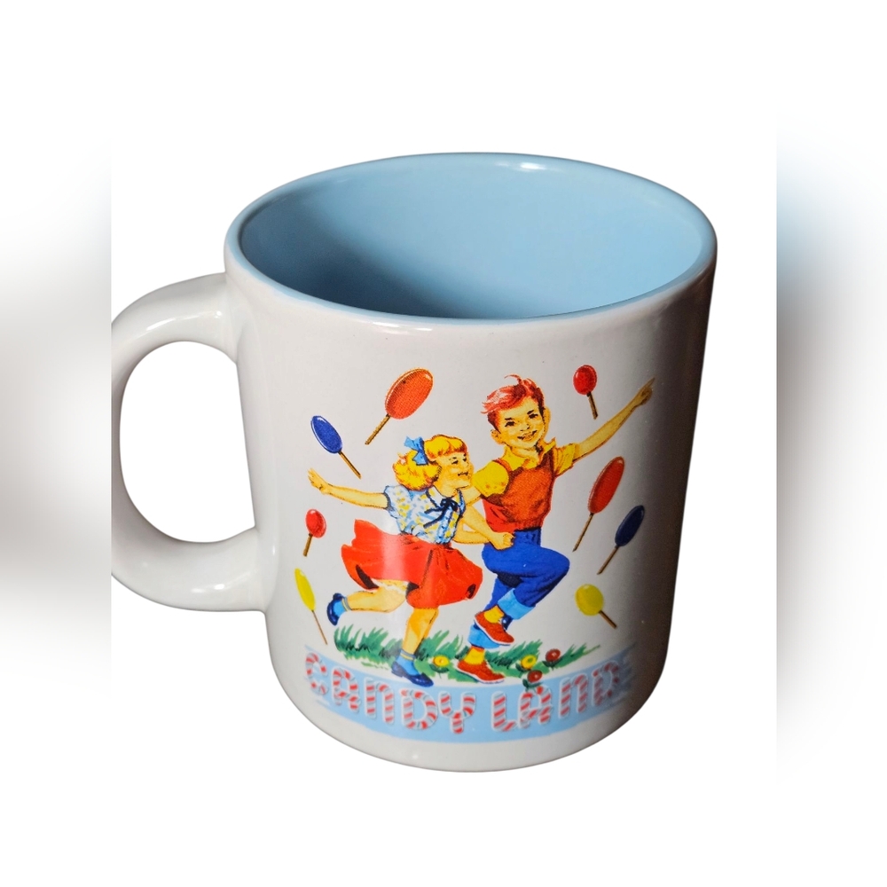 Hasbro White Mug with Blue Interior